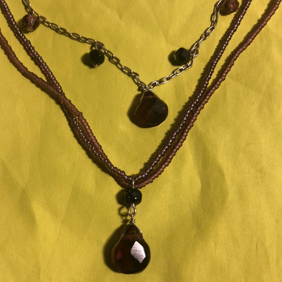 Purple necklace - Picture 2 of 2